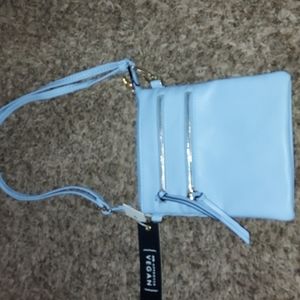 Small baby blue cross body bag. brand new